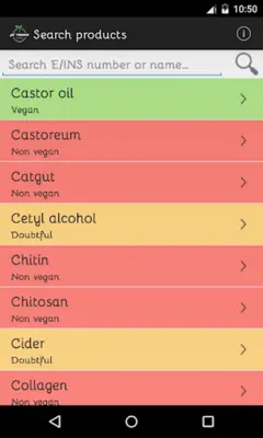 ¿Es Vegan? android App screenshot 4